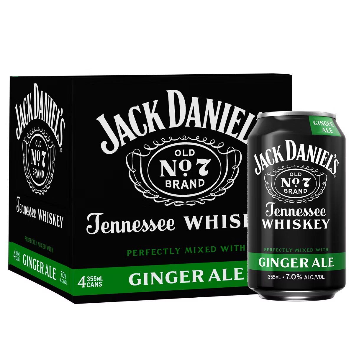 Jack Daniel's Ginger Ale RTD 4-pack