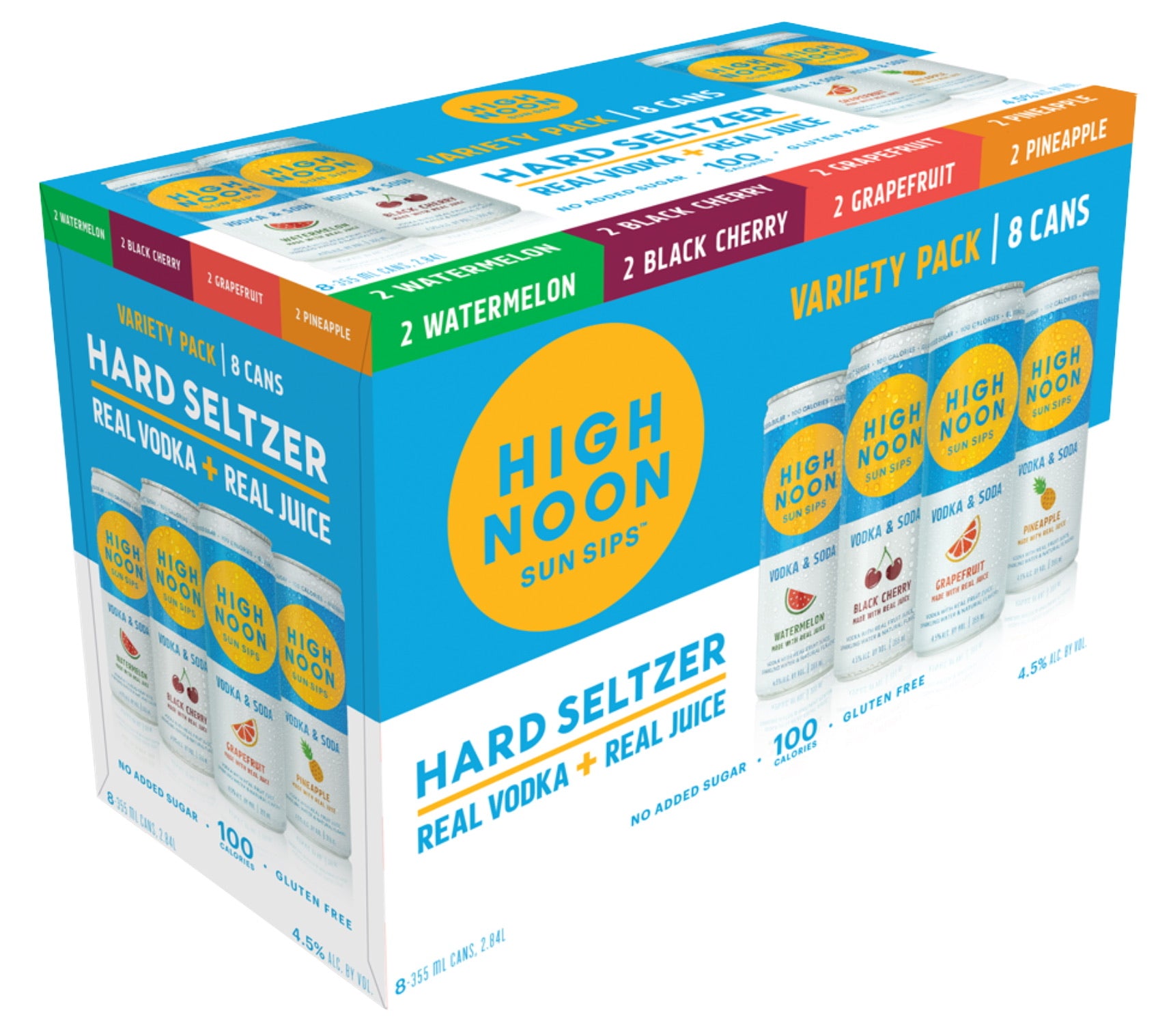 High Noon Variety 8-pack