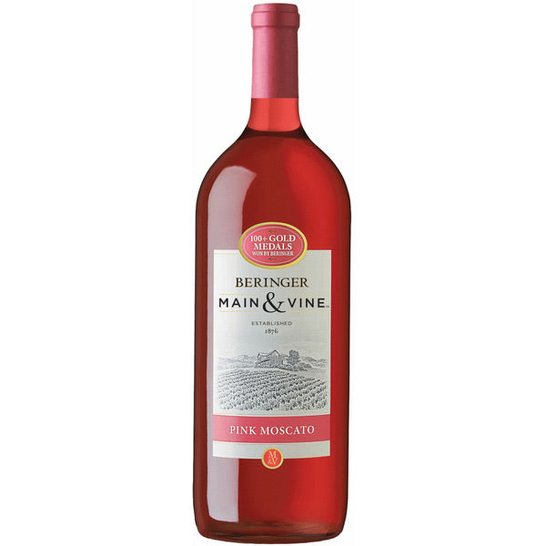Beringer Main & Vine Pink Moscato 1.5L