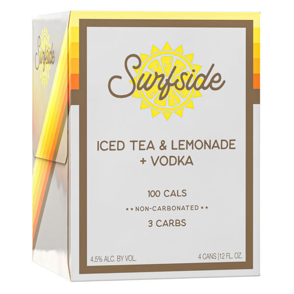 Surfside Iced Tea + Lemonade + Vodka 4-pack