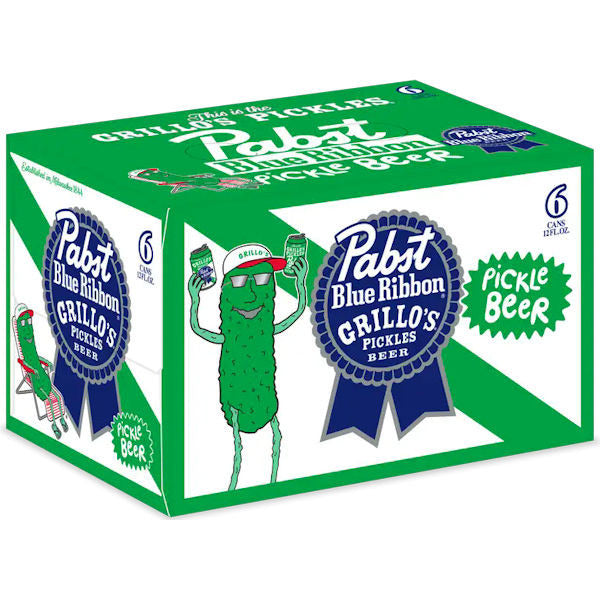 Pabst x Grillo's Pickles 12oz 6pk Cans