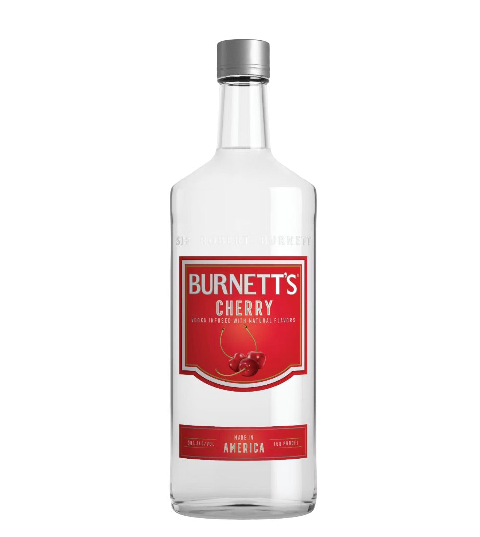 Burnetts Cherry Vodka 750ml