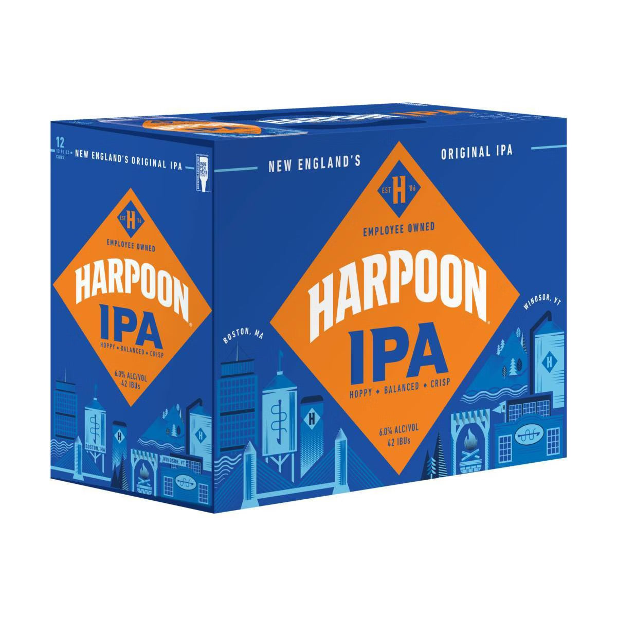 Harpoon IPA 12oz 12pk Cans