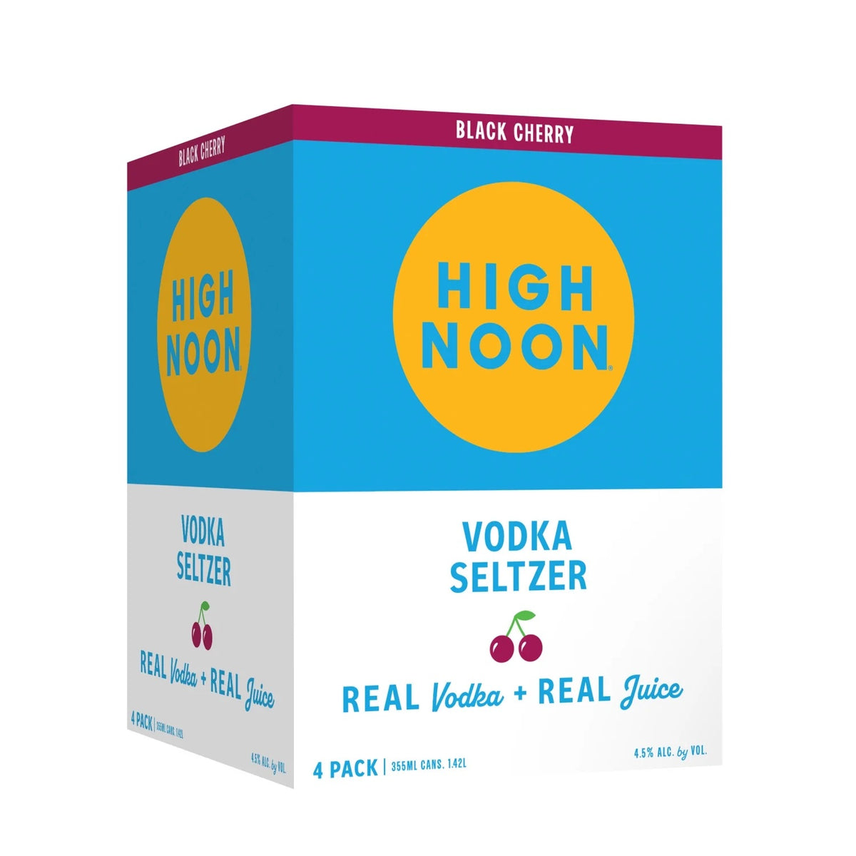 High Noon Vodka Black Cherry 4-pack