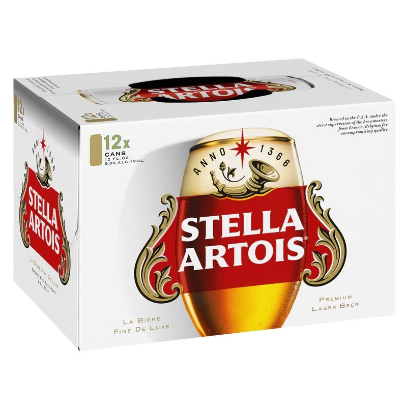 Stella Artois 12oz 12pk Cans