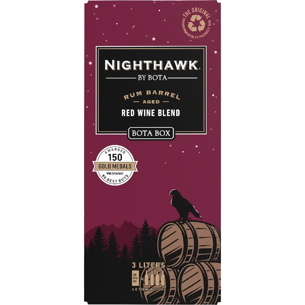 Bota Box Nighthawk Rum Barrel Red Blend 3L