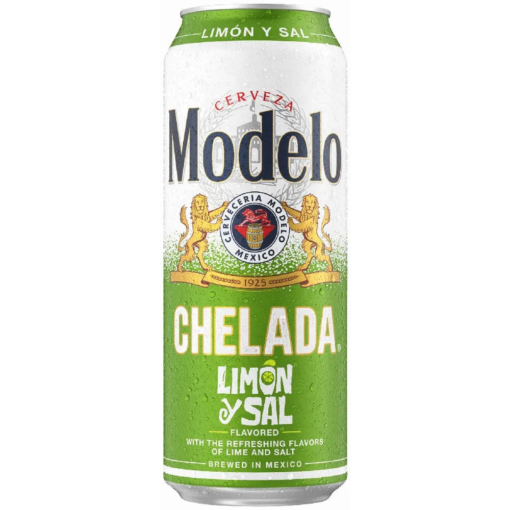 Modelo Chelada Limon y Sal 24oz Can